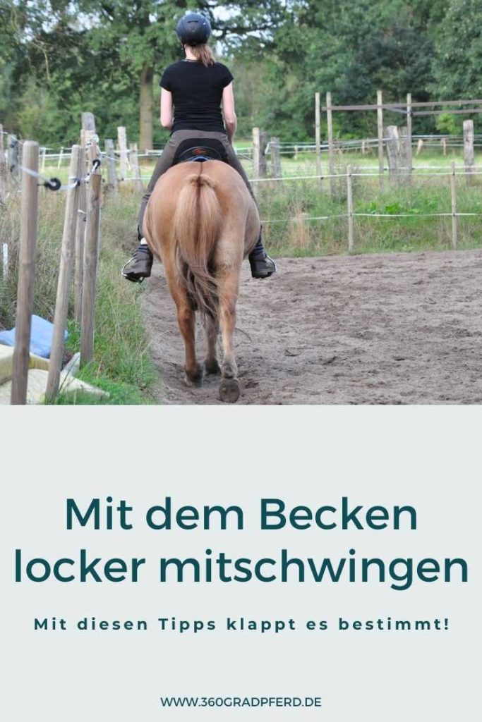 Mit dem Becken entspannt mitschwingen