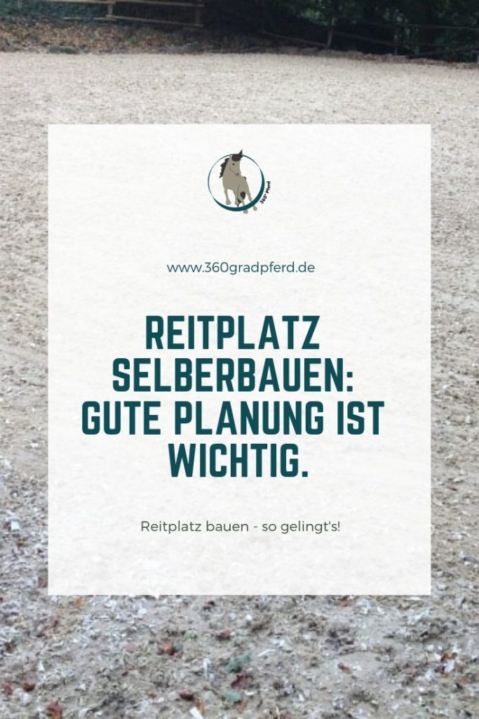 Reitplatz selber bauen so gehts