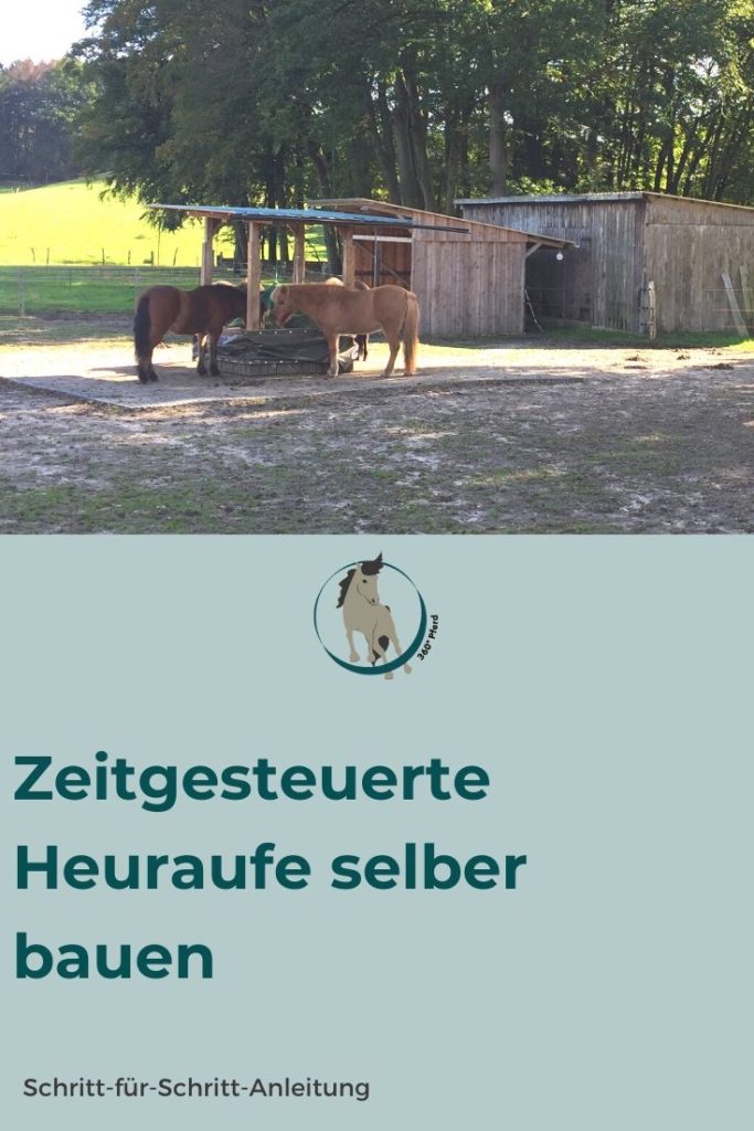 Automatische Heuraufe selber bauen