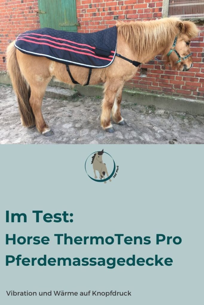 Die Pferdemassagedecke HorseThermoTens Pro