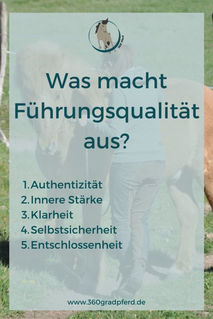 Was macht Führungsqualität beim Pferd aus?